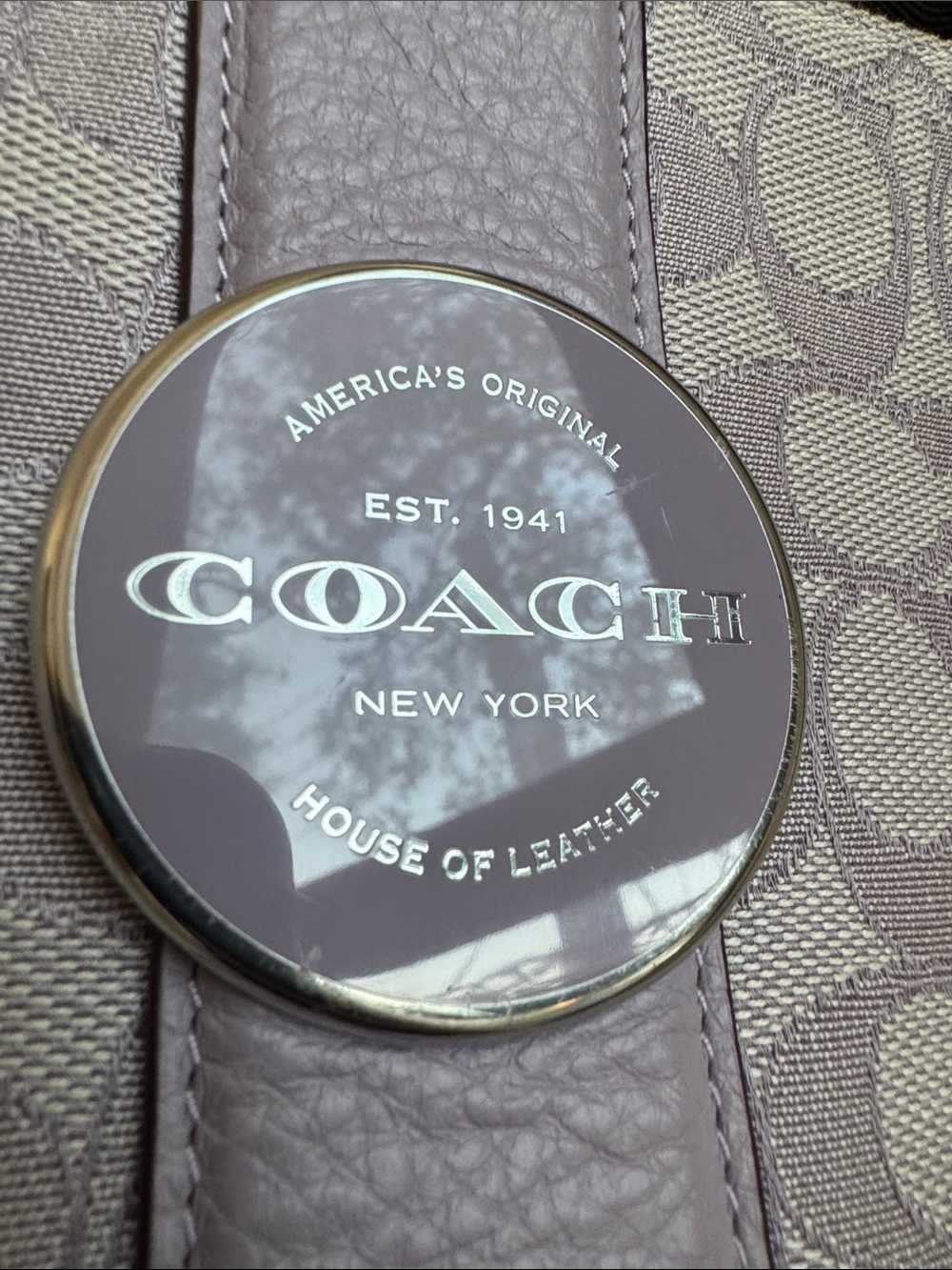 Coach Lonnie Baguette crossbody - Picture 5 of 16
